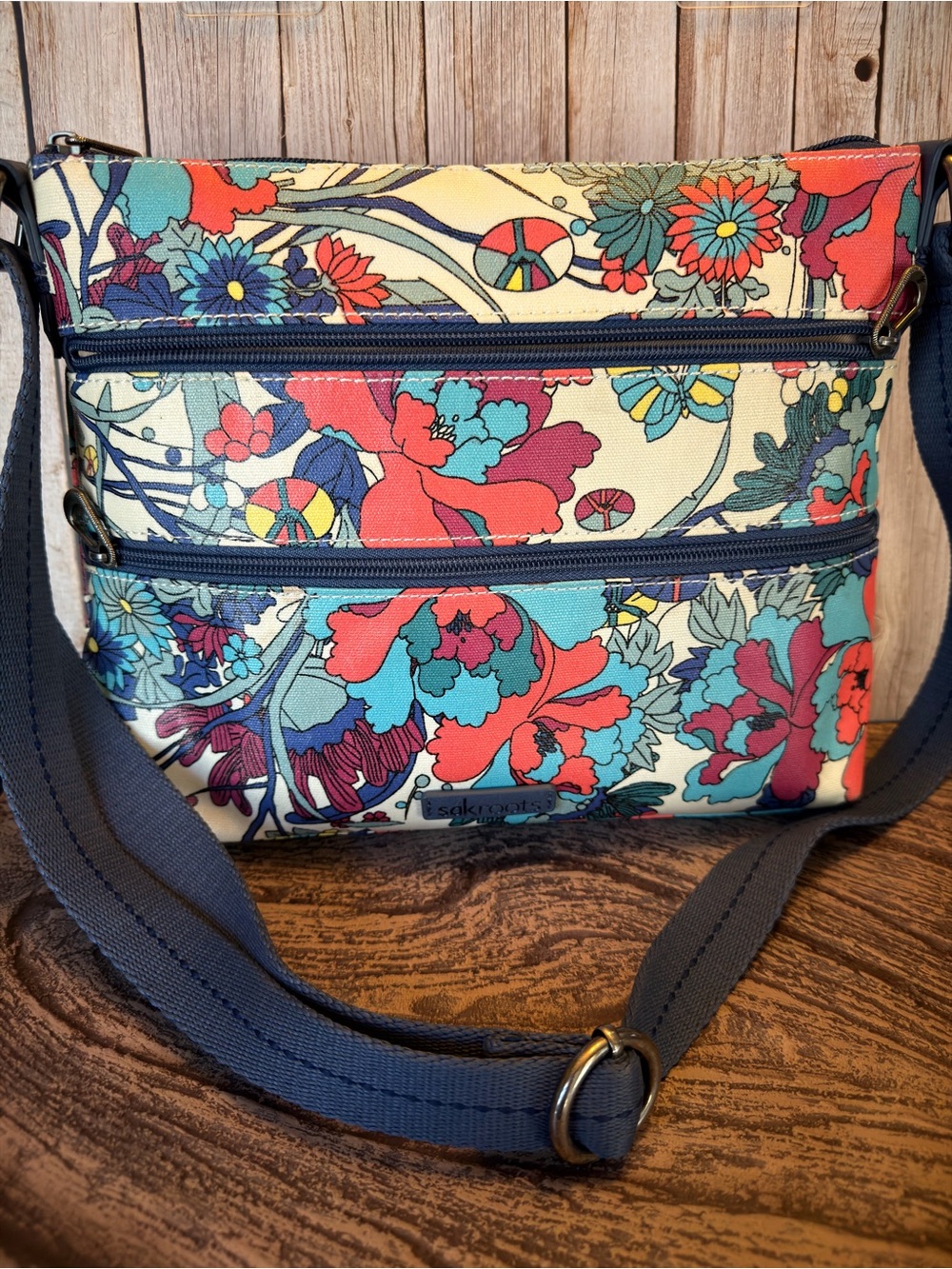 Sakroots Floral Crossbody Bag – Excellent Condition